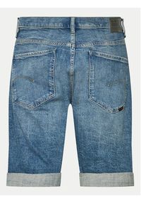 G-Star RAW - G-Star Raw Szorty jeansowe Mosa D24430-D498-G564 Niebieski Regular Fit. Kolor: niebieski. Materiał: bawełna #3