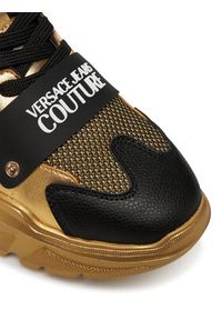 Versace Jeans Couture Sneakersy 79YA3SC4 Czarny. Kolor: czarny. Materiał: skóra #2