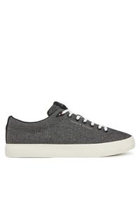 TOMMY HILFIGER - Tommy Hilfiger Tenisówki Th Hi Vulc Low Core Chambray FM0FM05389 Szary. Kolor: szary. Materiał: materiał #1