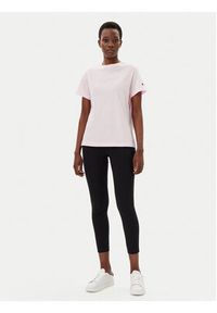 Champion T-Shirt 117650 Różowy Slim Fit. Kolor: różowy. Materiał: bawełna #4