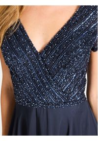 Hey Kyla Sukienka wieczorowa 5AJ002HK Granatowy Regular Fit. Kolor: niebieski. Materiał: syntetyk. Styl: wizytowy #3