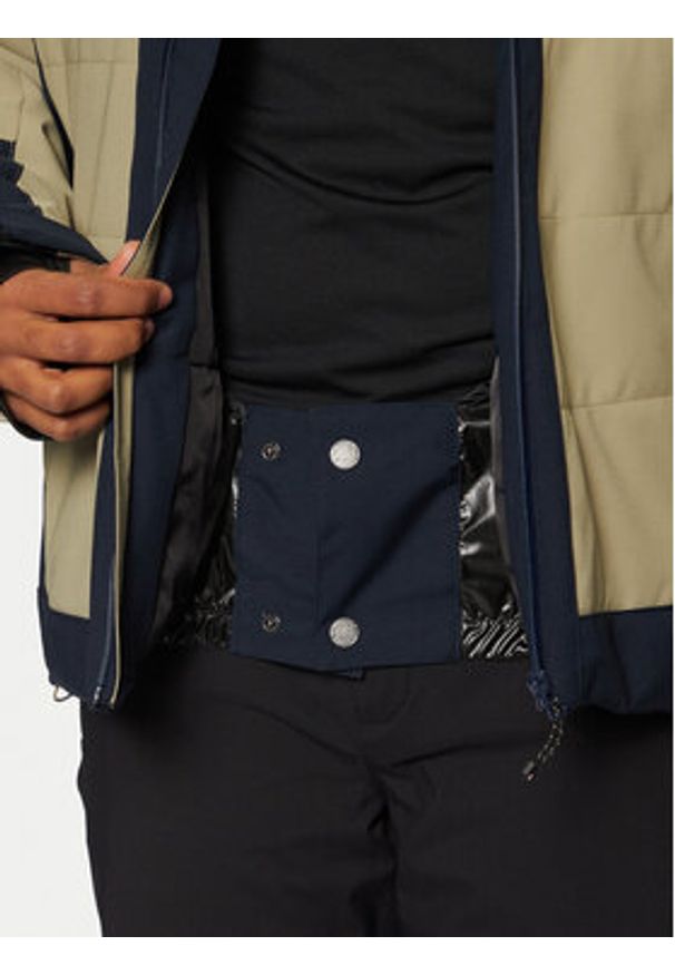 Aulp Kurtka narciarska Shane Beżowy Regular Fit. Kolor: beżowy. Materiał: syntetyk. Sport: narciarstwo