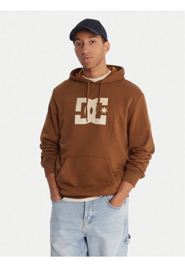 DC Shoes Bluza Star EDYSF03261 Miedziany Regular Fit. Kolor: brązowy. Materiał: syntetyk