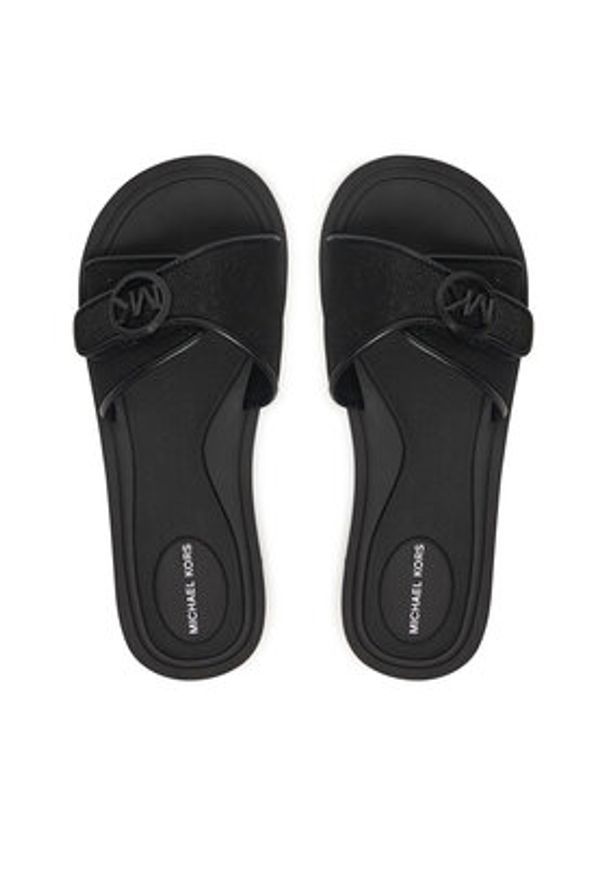 MICHAEL Michael Kors Klapki 40R6MKFA2D Czarny. Kolor: czarny. Materiał: materiał
