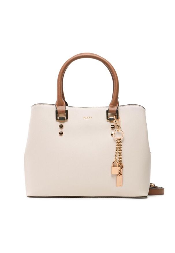 Aldo Torebka Legoiri 12803786 Beżowy. Kolor: beżowy. Materiał: skórzane