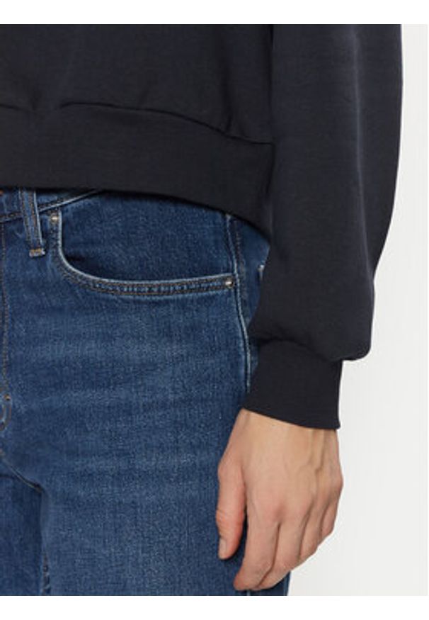 only - ONLY Bluza Nora 15331079 Granatowy Regular Fit. Kolor: niebieski. Materiał: bawełna