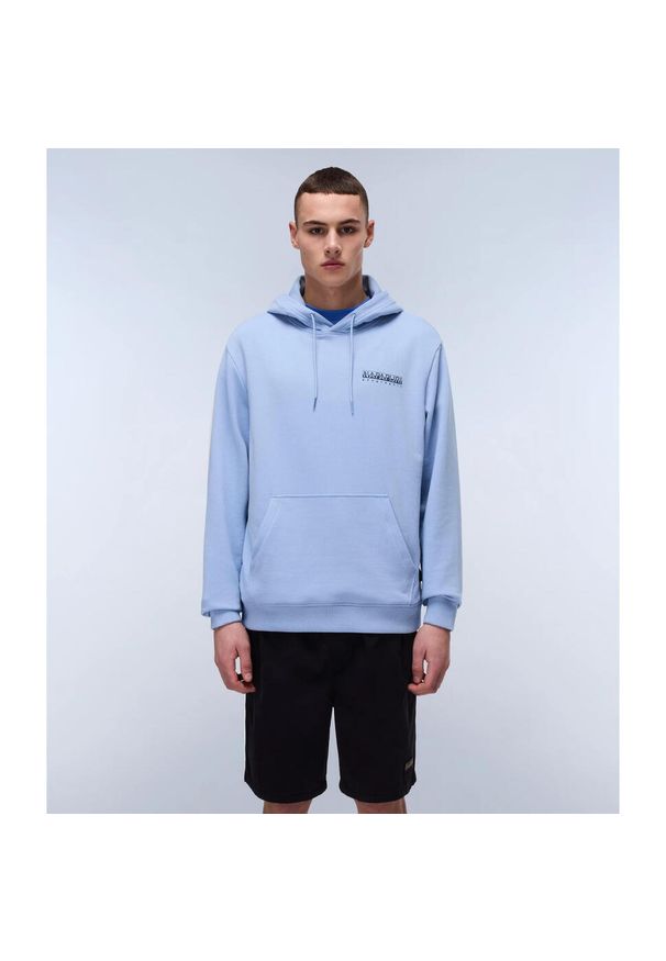 Bluza z kapturem Napapijri B-Sovana H. Typ kołnierza: kaptur. Kolor: niebieski