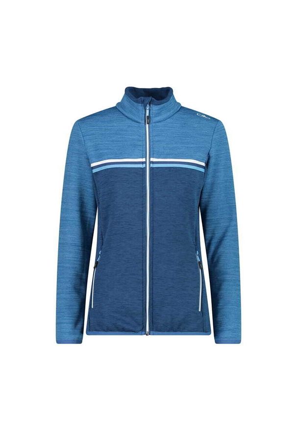 Damski polar CMP. Kolor: niebieski. Materiał: polar. Sport: turystyka piesza