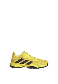 Adidas - Tenisówki dla dzieci adidas Barricade. Okazja: na uczelnię. Kolor: żółty. Sport: tenis, joga i pilates