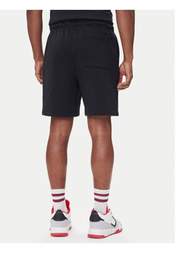 Nike Szorty sportowe FV7285 010 Czarny Regular Fit. Kolor: czarny. Materiał: bawełna. Styl: sportowy