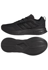 Adidas - Buty do biegania adidas Duramo Protect M GW4154 czarne. Zapięcie: sznurówki. Kolor: czarny. Materiał: materiał, syntetyk, guma. Szerokość cholewki: normalna