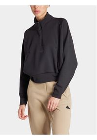 Adidas - adidas Bluza Z.N.E. IP1538 Czarny Loose Fit. Kolor: czarny. Materiał: syntetyk, bawełna #4