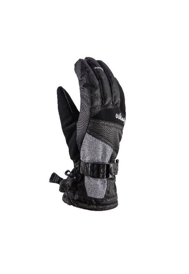 Rękawice narciarskie damskie Viking Ronda. Kolor: czarny. Sezon: zima. Sport: narciarstwo