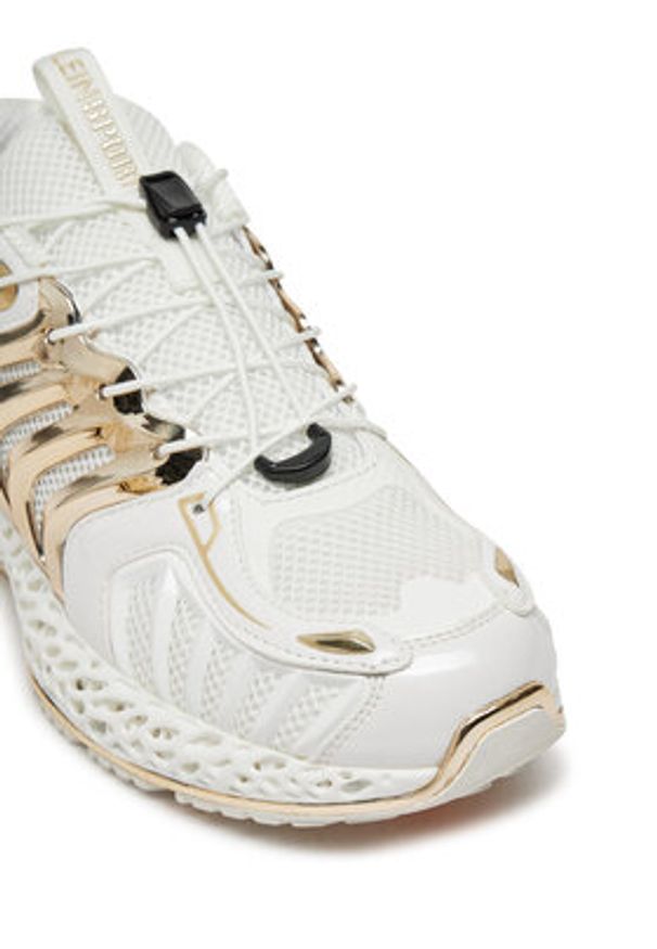 Plein Sport Sneakersy The Thunder Stroke Gen.X.02 FACS USC0434 STE003N Biały. Kolor: biały. Materiał: materiał