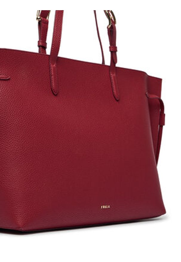 Furla Torebka Ava L WB02059 BX4329 CN 4617S Czerwony. Kolor: czerwony. Materiał: skórzane