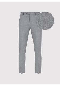 Pako Lorente - PAKO LORENTE - Szare spodnie ganiturowe. Kolor: szary. Materiał: poliester, elastan, wiskoza. Wzór: gładki. Sezon: wiosna, lato #4