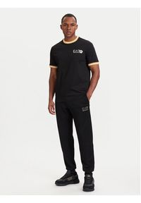 EA7 Emporio Armani T-Shirt 7M002131 AF12957 UC001 Czarny Regular Fit. Kolor: czarny. Materiał: bawełna #4