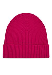 Calvin Klein Czapka Patch Chunky LV04D8053G Różowy. Kolor: różowy. Materiał: materiał, bawełna #3