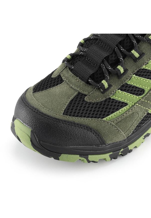ALPINE PRO - Buty trekkingowe niskie unisex Alpine Pro Okane Vibram. Okazja: na co dzień. Kolor: zielony. Styl: casual. Sport: turystyka piesza
