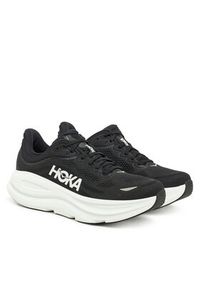 HOKA - Hoka Buty do biegania Bondi 9 Wide 1162013 Czarny. Kolor: czarny. Materiał: materiał #4