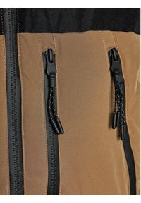 INDICODE Bezrękawnik Titanium 15-756 Brązowy Regular Fit. Kolor: brązowy. Materiał: syntetyk. Długość rękawa: bez rękawów