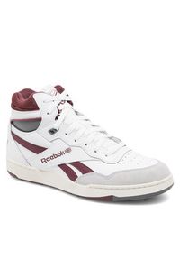 Reebok Sneakersy BB 4000 II Mid 100033844 Biały. Kolor: biały. Materiał: skóra