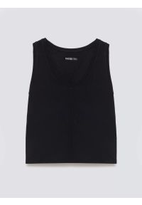 Big-Star - Koszulka damska na ramiączkach z wiskozy czarna Pistima 906. Kolor: czarny. Materiał: wiskoza. Długość rękawa: na ramiączkach. Styl: elegancki #4