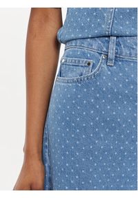 Custommade Jeansy Oteca Dots 999449608 Niebieski Wide Leg. Kolor: niebieski
