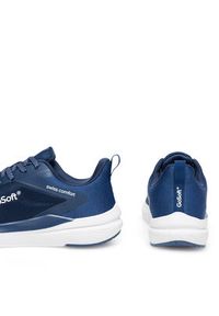 Go Soft Sneakersy MP-123 Granatowy. Kolor: niebieski. Materiał: materiał #6