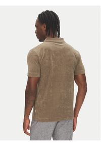 Lindbergh Polo 30-404263 Beżowy Relaxed Fit. Typ kołnierza: polo. Kolor: beżowy. Materiał: bawełna #5
