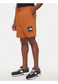 The North Face Szorty sportowe Nse Box NF0A8C1J Brązowy Regular Fit. Kolor: brązowy. Materiał: syntetyk, bawełna. Styl: sportowy #1