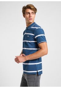 Lee - MESKA KOSZULKA LEE PIQUE POLO ORION STRIPE 112363857. Typ kołnierza: polo #4