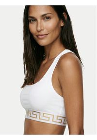 VERSACE - Versace Biustonosz top AUD01039 Biały. Kolor: biały. Materiał: bawełna #3