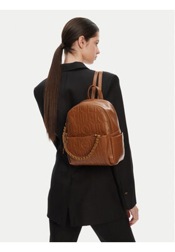 Liu Jo Plecak Ecs M Backpack AA5196 E0538 Brązowy. Kolor: brązowy. Materiał: skóra