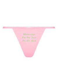 Juicy Couture Komplet 7 par stringów JCTTH225955 Kolorowy. Materiał: syntetyk. Wzór: kolorowy #11