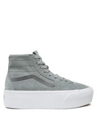 Vans Sneakersy Ua Sk8-Hi Tapered Stackform VN0A5JMKBY11 Szary. Kolor: szary. Model: Vans SK8