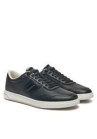 Calvin Klein Sneakersy Low Top Lace Up Logo HM0HM01653 Czarny. Kolor: czarny. Materiał: skóra #2