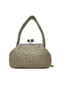 Weekend Max Mara Torebka 2525516154650 Zielony. Kolor: zielony. Materiał: skórzane