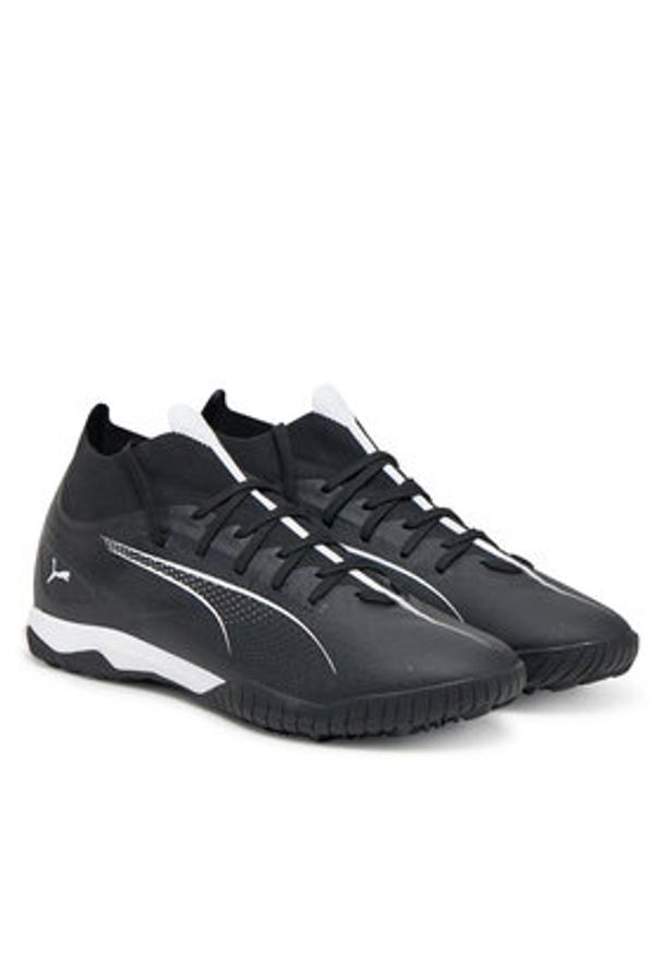 Puma Buty do piłki nożnej Ultra 5 Match+ Tt 107890 02 Czarny. Kolor: czarny. Materiał: skóra