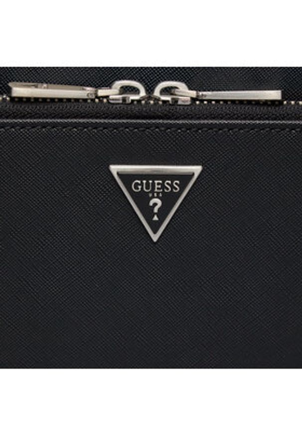 Guess Saszetka HMMISA P4260 Czarny. Kolor: czarny. Materiał: skóra