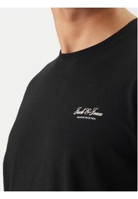 Jack & Jones T-Shirt Earchive 12297641 Czarny Regular Fit. Kolor: czarny. Materiał: bawełna #5