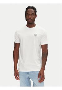 Armani Exchange T-Shirt XM000558 AF10358 U0009 Biały Regular Fit. Kolor: biały. Materiał: bawełna