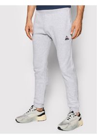 Spodnie dresowe Le Coq Sportif. Kolor: szary. Materiał: bawełna, dresówka #1