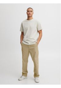 !SOLID - Solid Spodnie materiałowe 21107628 Beżowy Straight Fit. Kolor: beżowy. Materiał: bawełna #3