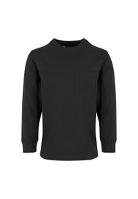 Urban Classics - T-shirt Dla Chłopca Ciężkiej Grubości Kieszenie Oversized Z Długim Rękawem 2pak. Kolor: czarny. Długość rękawa: długi rękaw. Długość: długie. Sport: turystyka piesza