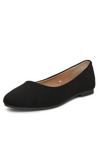 Jenny - JENNY Baleriny WSS21520-01 Czarny. Kolor: czarny. Materiał: materiał #4