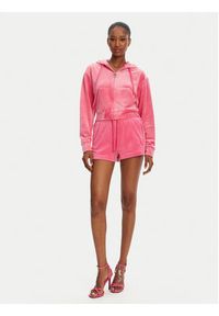 Juicy Couture Szorty sportowe Tamia JCWH121001 Różowy Regular Fit. Kolor: różowy. Materiał: syntetyk #4