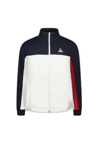 Kurtka z dresu Le Coq Sportif Tri SP N°1. Kolor: biały. Materiał: dresówka #1