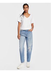 Calvin Klein T-Shirt Smooth K20K205338 Biały Regular Fit. Kolor: biały. Materiał: bawełna #3