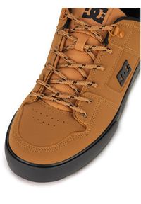 DC Shoes Sneakersy PURE WNT ADYS300151-WE9 Brązowy. Kolor: brązowy. Materiał: skóra, nubuk #3